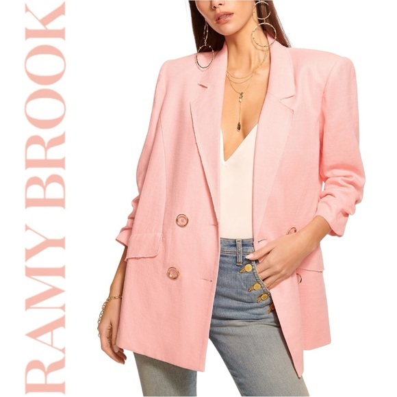Ramy Brook Gianni Women’s double breasted blazer Medium size 8New with Tags